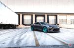 Chevrolet Camaro Matte Black on Vossen Wheels (S21-01) 2019 года